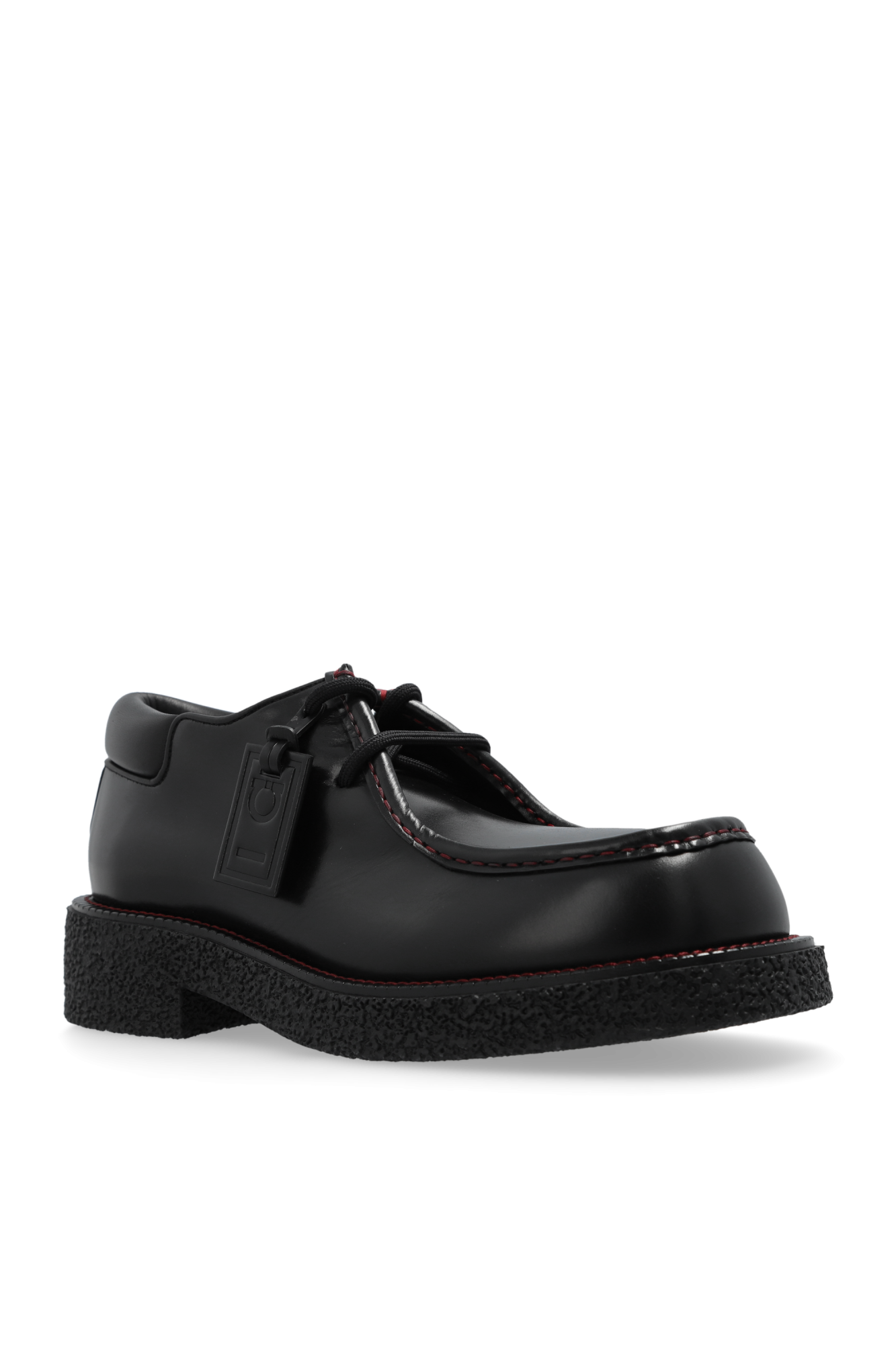 SALVATORE FERRAGAMO ロルアンクルフツ 01I811ROL60775408 NERO New Salvatore Ferragamo ROLO Black Leather Mens Loafers 9.5